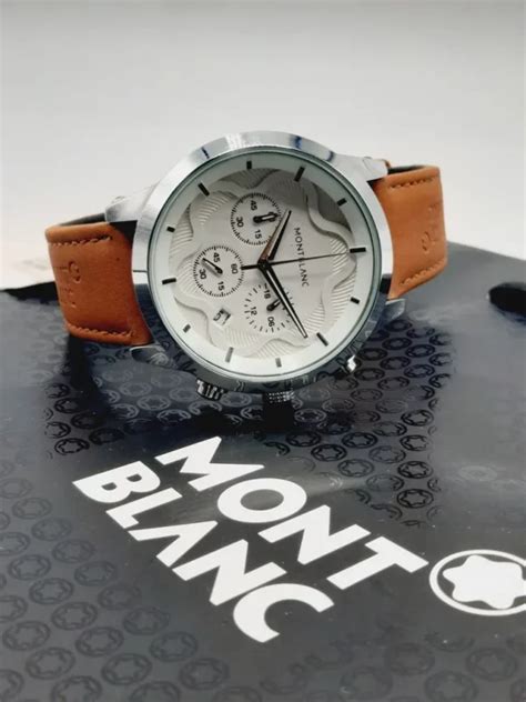 high end mont blanc replica mens watch|mont blanc counterfeit watch.